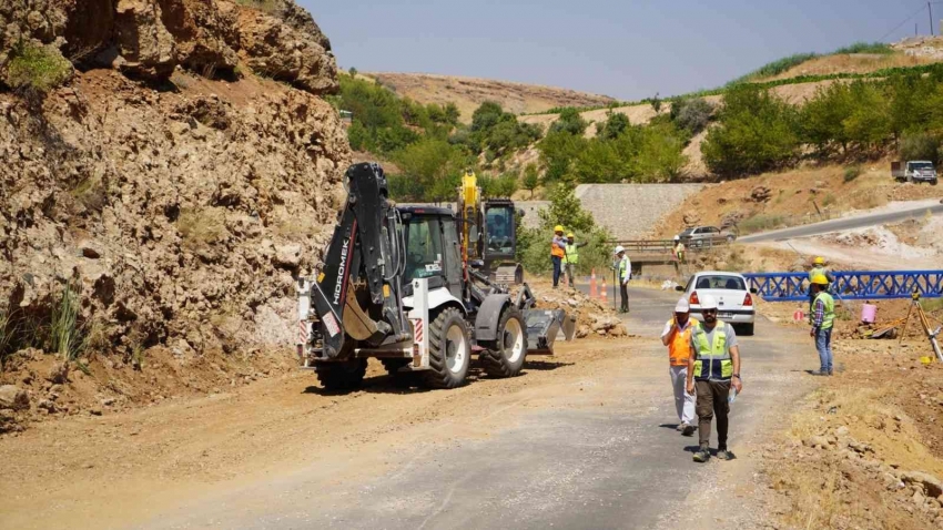 İçme suyu isale hattı projesi devam ediyor