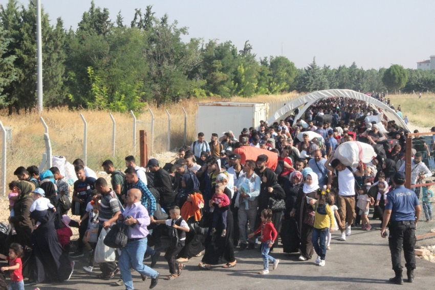 Bayram için ülkelerine giden Suriyelilerin sayısı 26 bini buldu