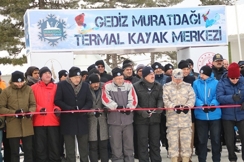 Murat Dağı’nda kayak sezonu törenle açıldı