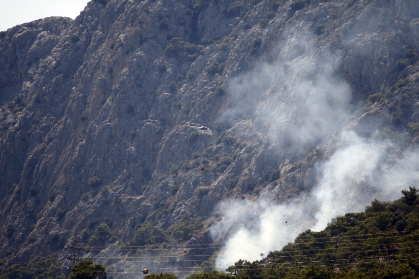 Antalya’da orman yangını