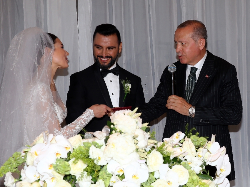 Erdoğan Alişan’ın nikah törenine katıldı