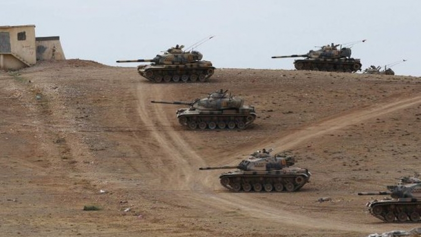 Kilis sınırında tank patladı