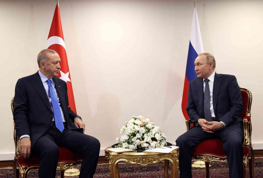 Cumhurbaşkanı Erdoğan, Putin ile görüştü