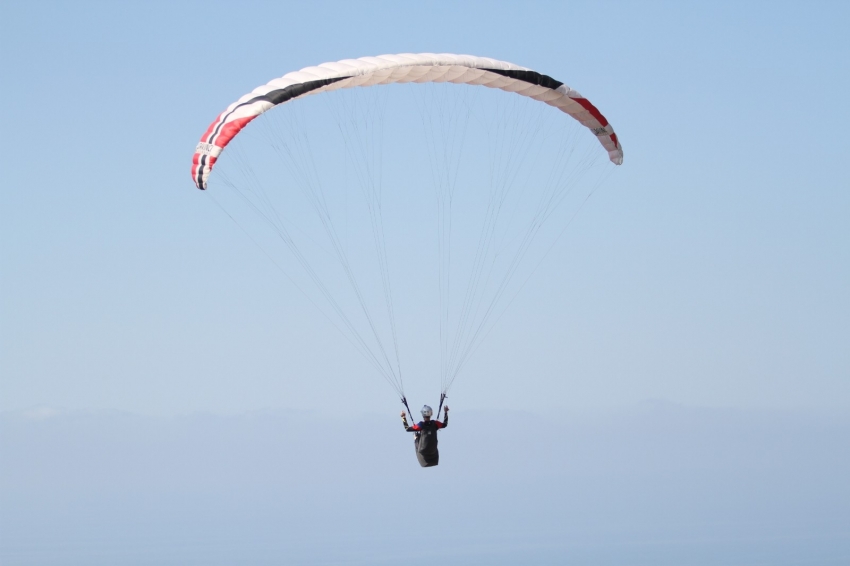 Alanya’da yamaç paraşütü heyecanı başladı