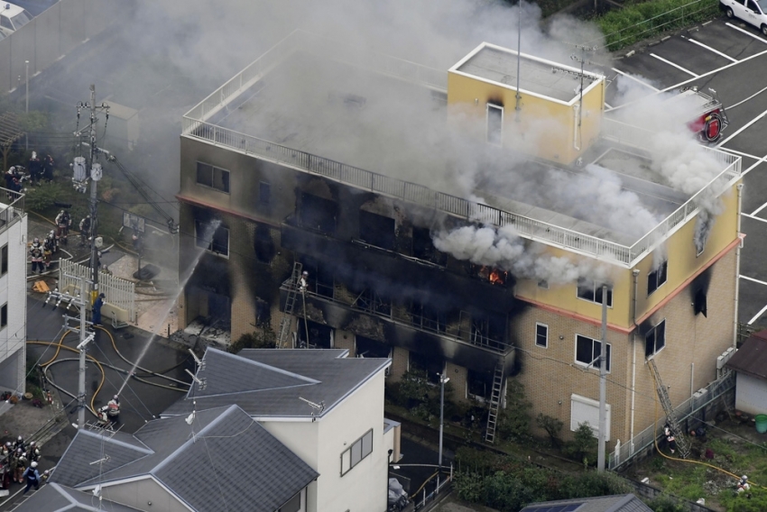 Japonya’da animasyon stüdyosu kundaklandı: ölü sayısı 33’e yükseldi