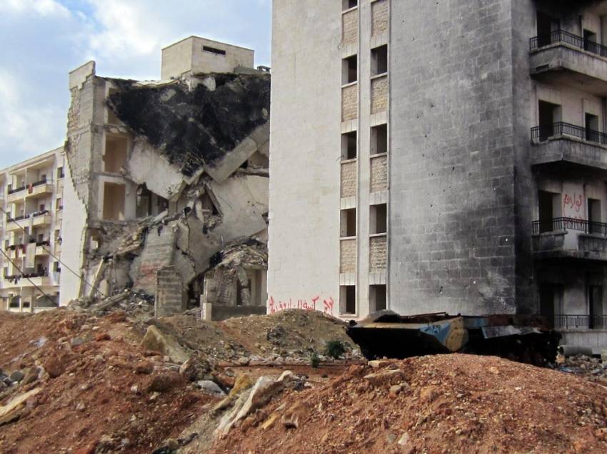 Halep’e yoğun hava saldırısı