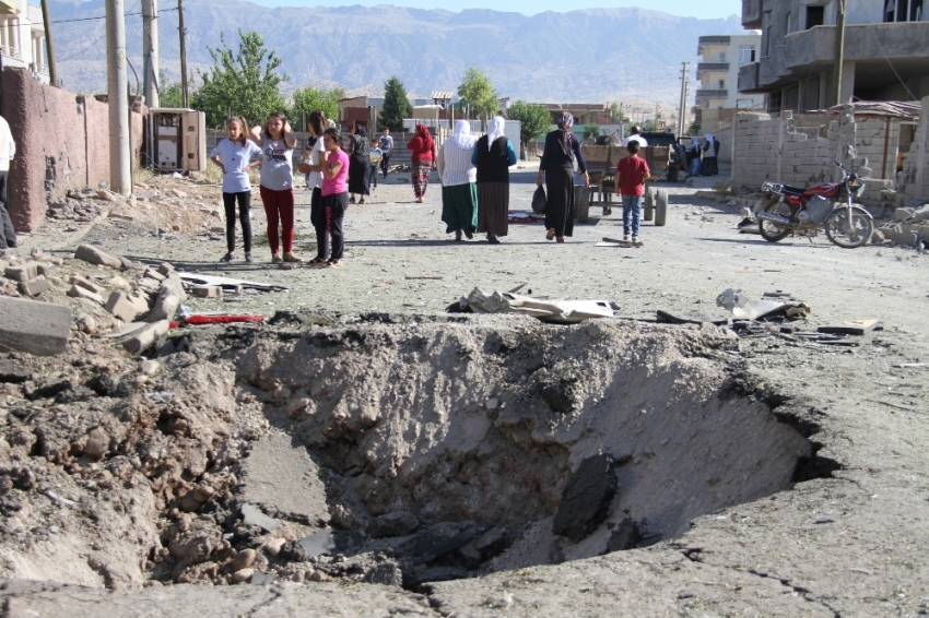 Patlamanın şiddeti gün ağarınca ortaya çıktı