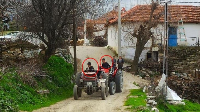 İki küçük yaramaz yürekleri ağza getirdi