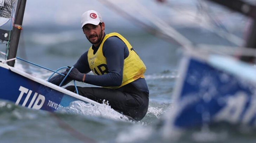 Milli yelkenci Alican Kaynar, Tokyo 2020'de bir ilki başardı