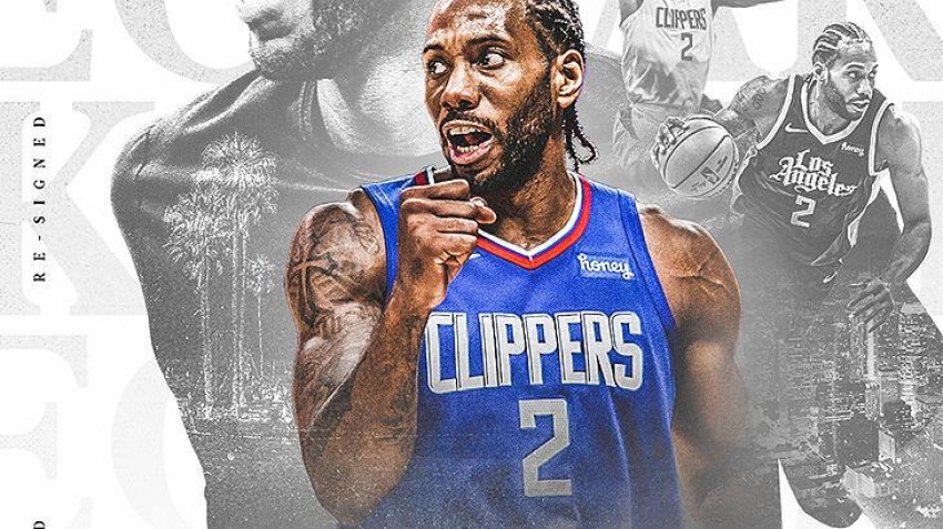 Los Angeles Clippers, Kawhi Leonard ile sözleşme imzaladı