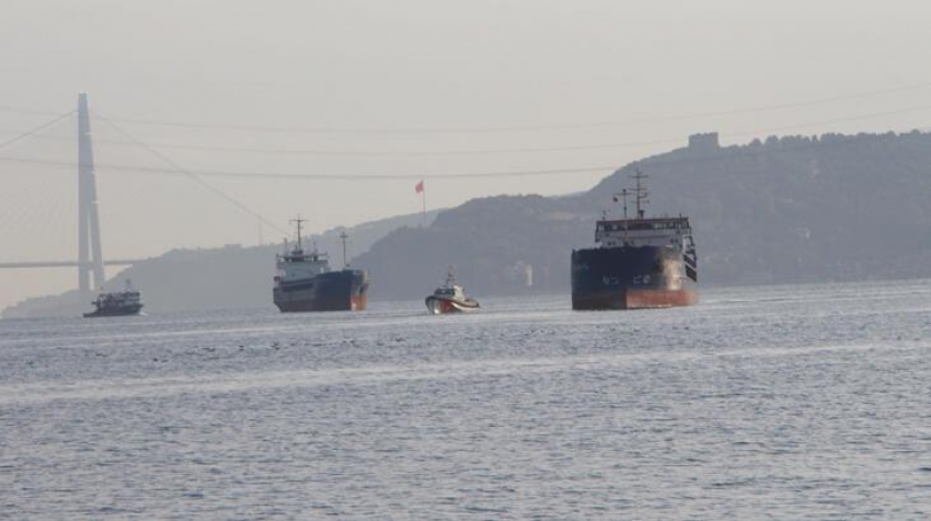 Türk ve Rus bandralı 2 yük gemisi çarpıştı