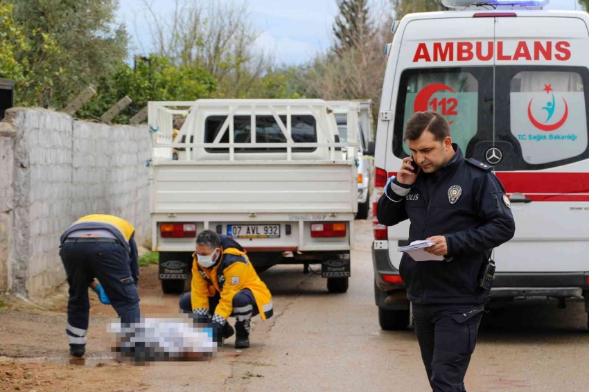 Pompalı tüfekle öldürülen şahsın cenazesi morgdan alındı