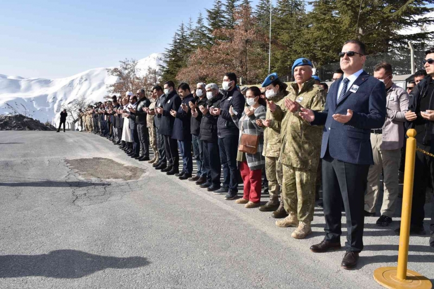 Hakkari’de şehit asteğmen için tören düzenlendi