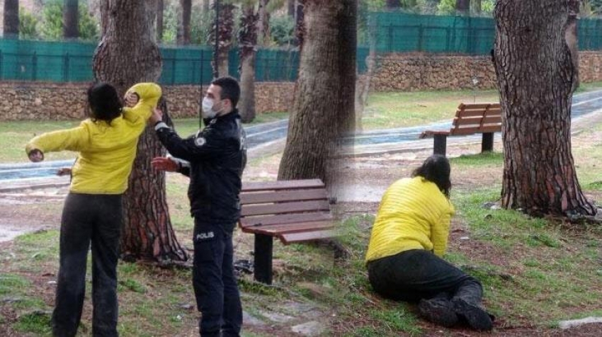 19 yaşındaki genç kız parkta yarı baygın halde bulundu