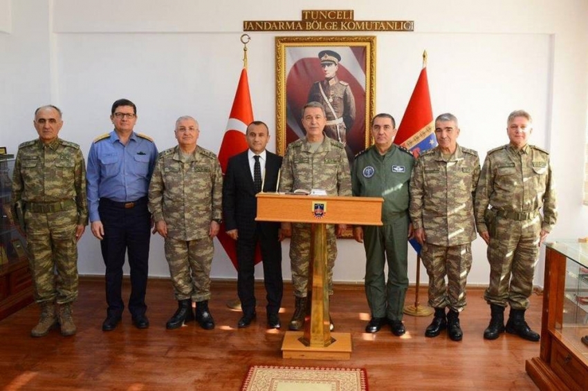 Tunceli ve Erzincan bölgelerinde incelemelerde bulundu