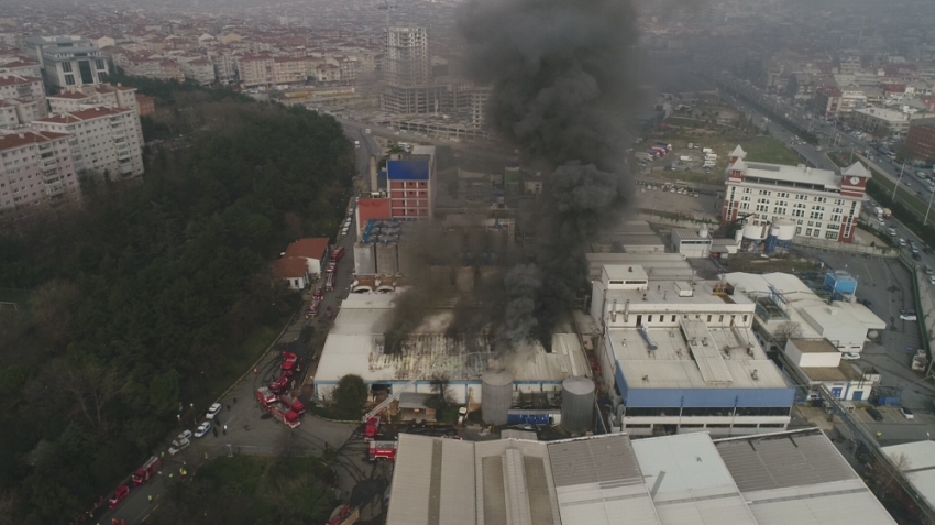 İstanbul’da korkutan yangın