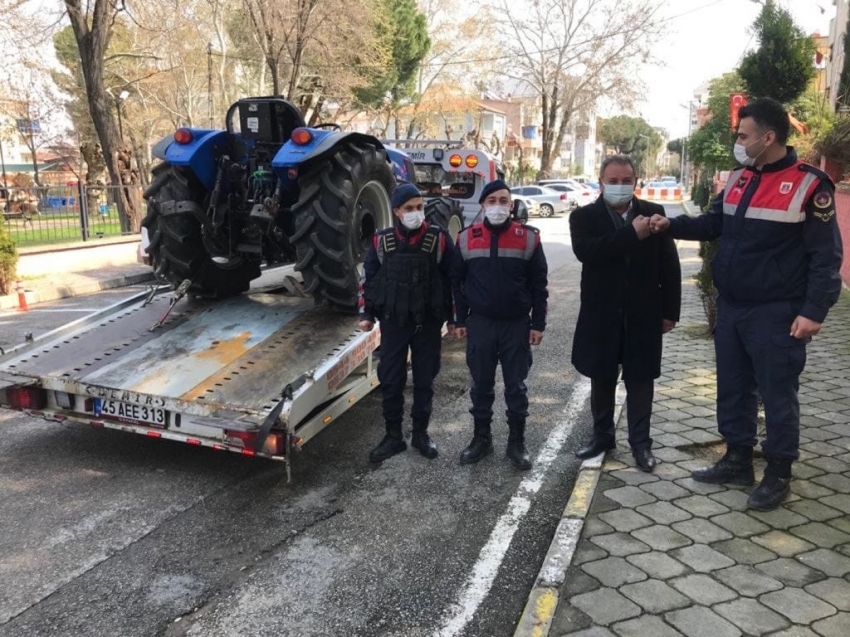 CHP’li eski vekilin çalınan traktörü bulundu