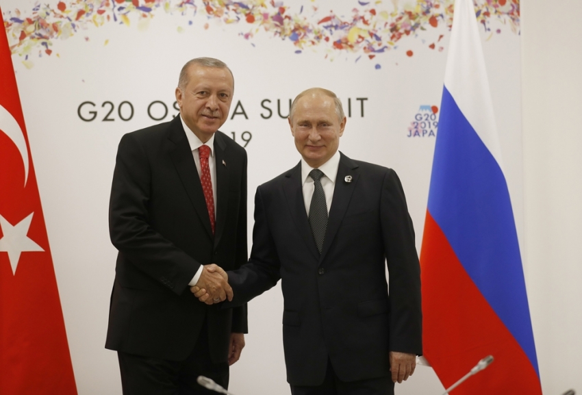 Erdoğan-Putin görüşmesi sona erdi