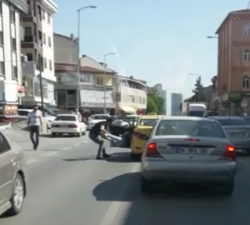 İstanbul’da taksici dehşeti!