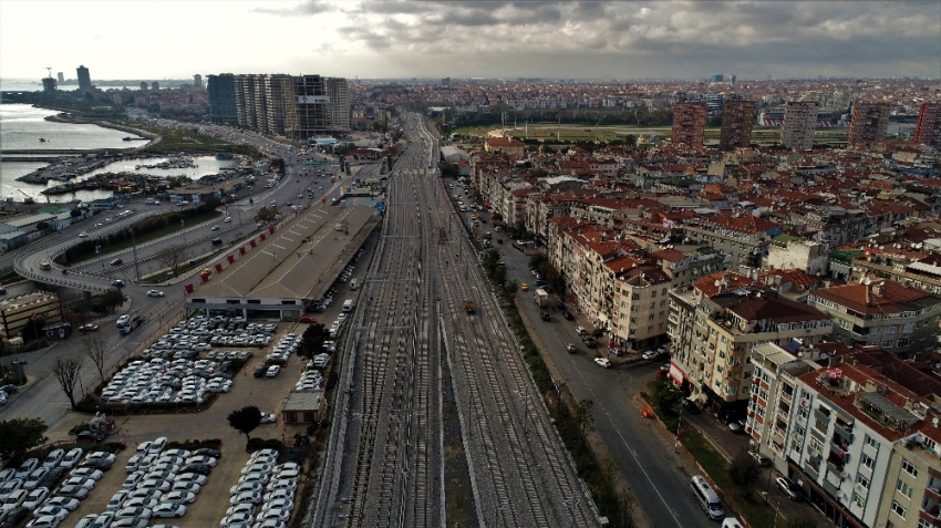 Halkalı-Gebze banliyö tren hattında sona gelindi