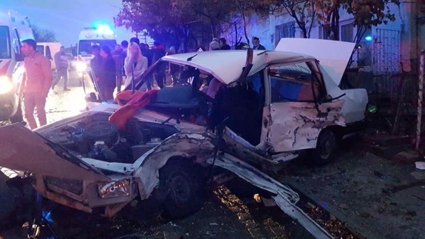 Eskişehir’de feci kaza: 2 ölü 2’si ağır 5 yaralı