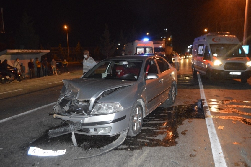 Tavşanlı’da trafik kazası: 5 yaralı