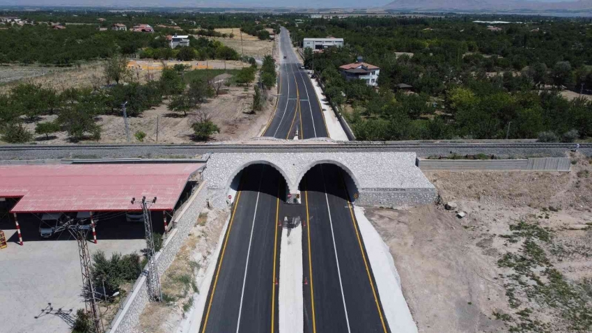 Tüp geçit çalışmaları tamamlandı