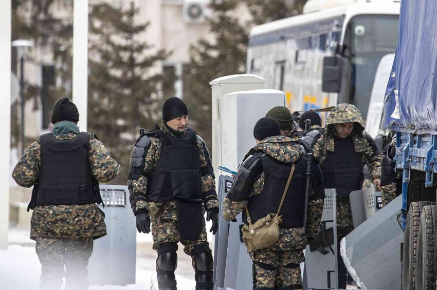 Kazakistan’daki protestolarda gözaltı sayısı 5 bin 800’e ulaştı