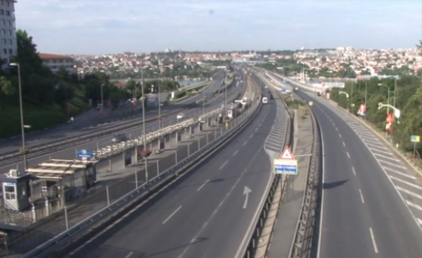 İstanbul trafiğinde bayram rahatlığı