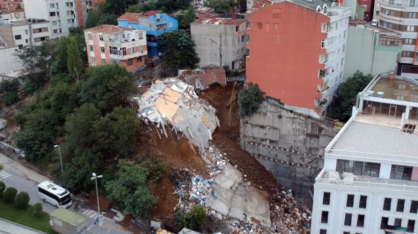 İşte Beyoğlu’ndaki enkazın son durumu