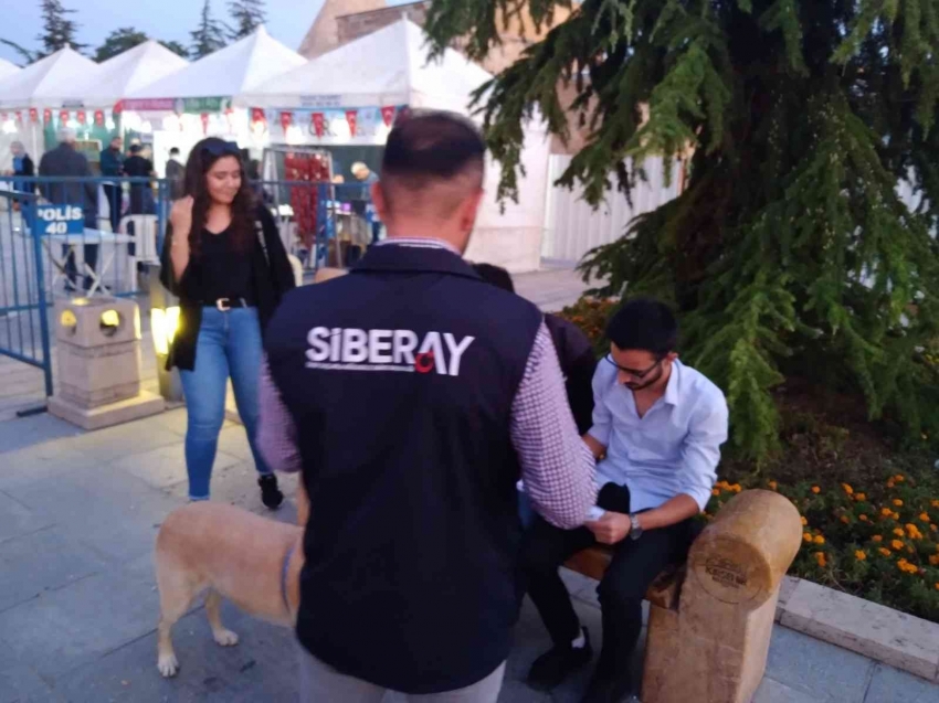 SİBERAY ekipleri vatandaşı bilgilendiriyor