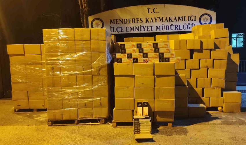 4 milyon lira değerinde 10 ton kaçak tütün ele geçirildi