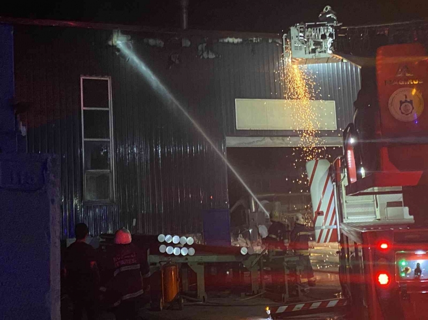 Alüminyum fabrikasında basınç tankı patladı: 1 işçi yaralandı
