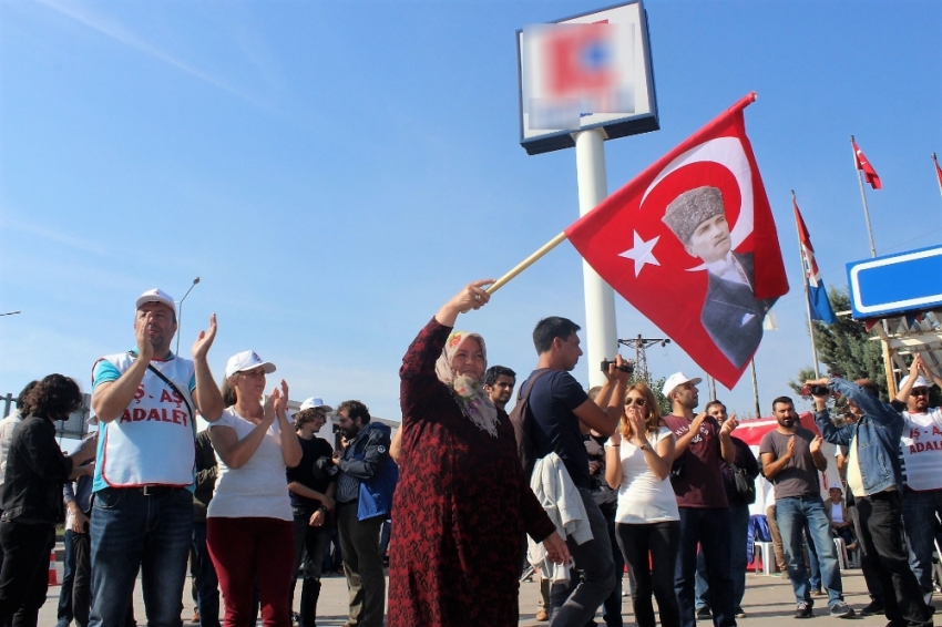 Cam işçilerinin yürüyüşü valilik tarafından yasaklandı