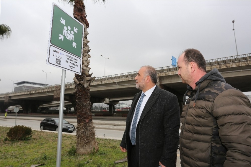 Toplanma alanları belirlendi