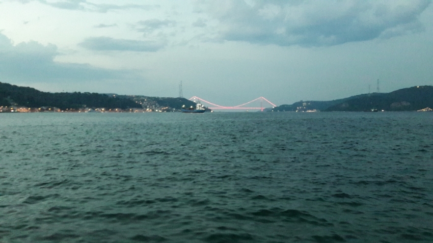 İstanbul Boğazı’nda korkulu anlar