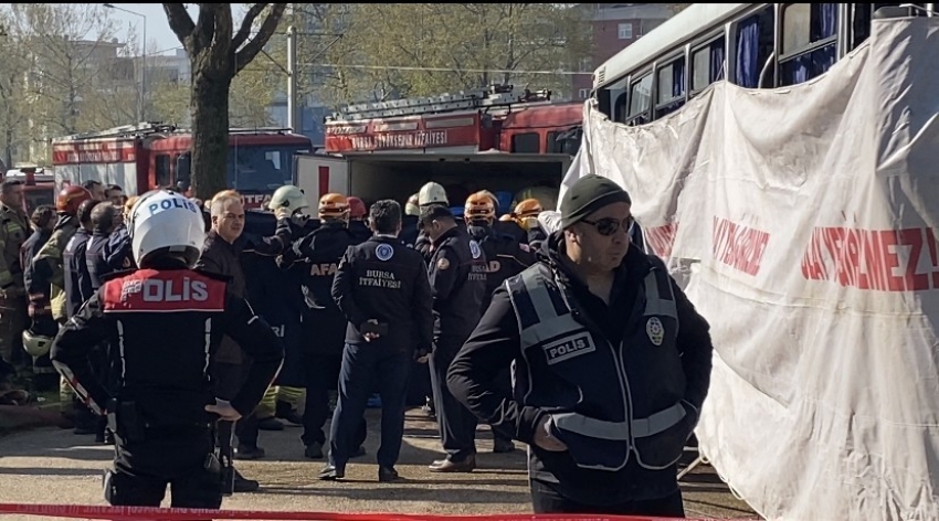 Bursa’daki patlamanın hemen ardından yaşanan can pazarı kameralarda