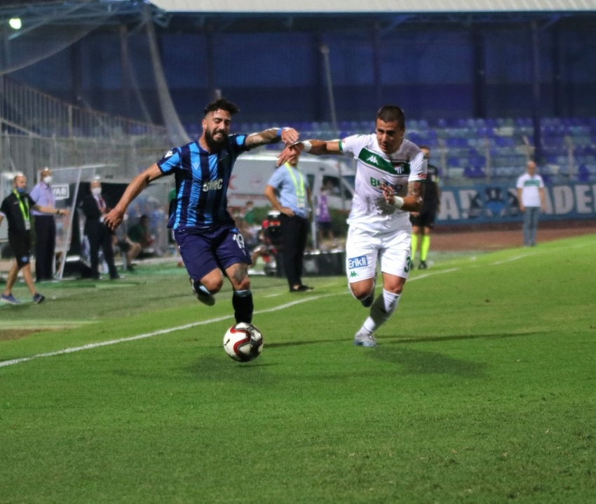 İlk yarı sonucu: Adana Demirspor: 0 - Bursaspor: 0 