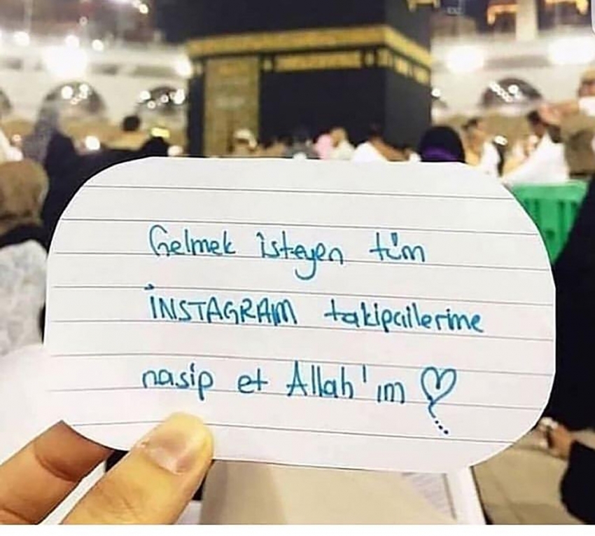 Diyanetten, Kabe’de dualı selfie uyarı