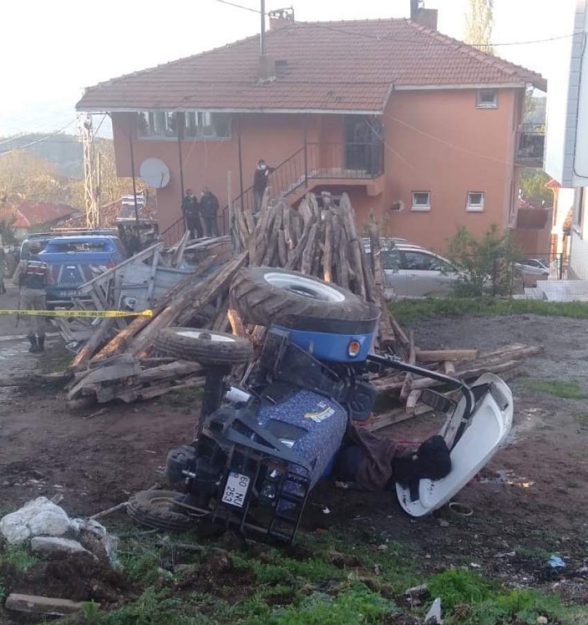 Baba ile oğlunu kaza ayırdı