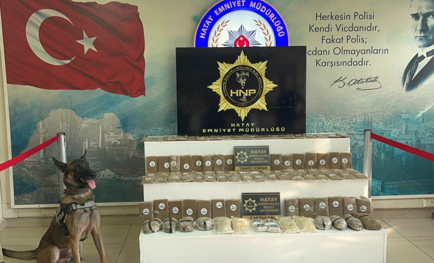 19 bin 740 uyuşturucu hap ve 17 kilo 770 gram esrar ele geçirildi