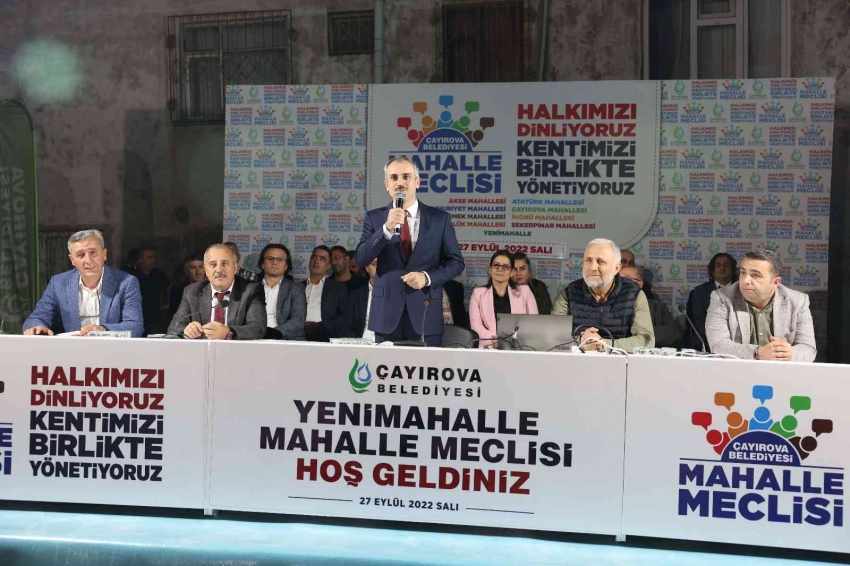 Başkan Çiftçi vatandaşlara belediyenin projelerini anlattı