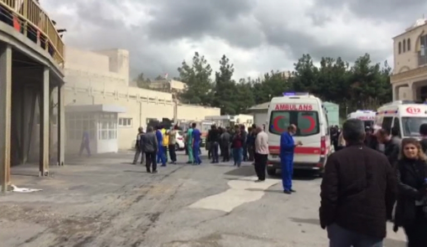 Dicle Üniversitesi'nde yangın!