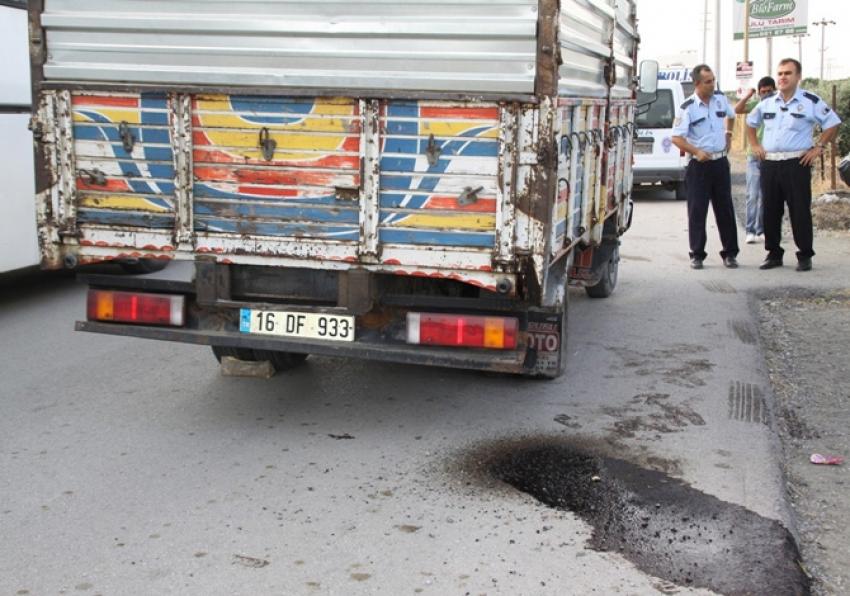 Ham metrol yüklü kamyon ele geçirildi