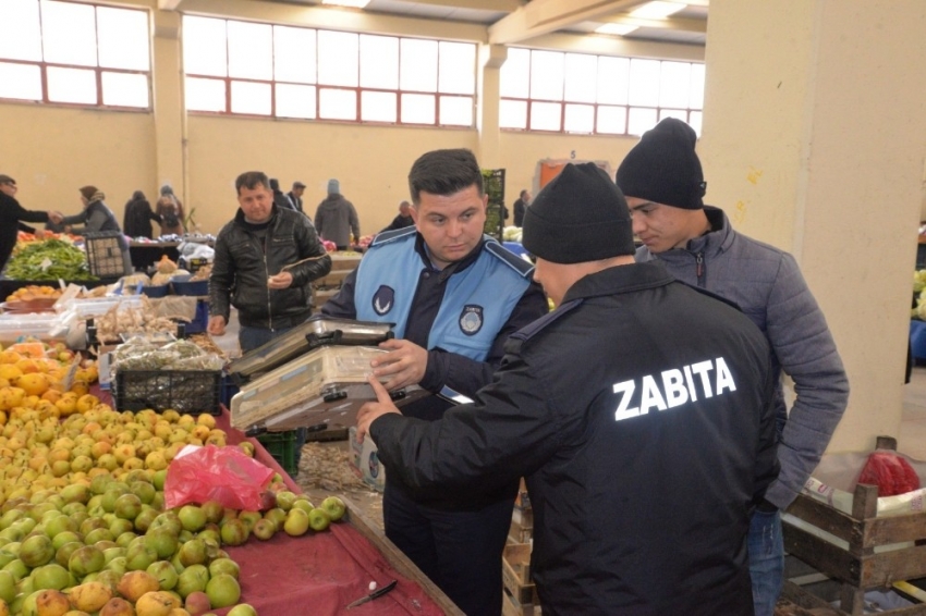 Kapalı pazar esnafına yönelik ölçü ve tartı aletleri denetimi