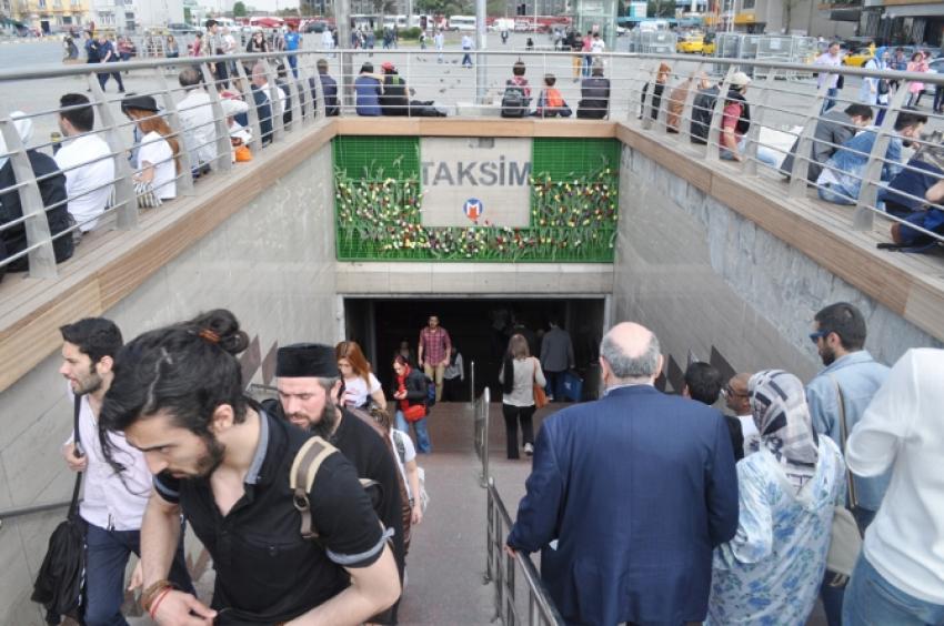 Taksim Metro İstasyonu açıldı