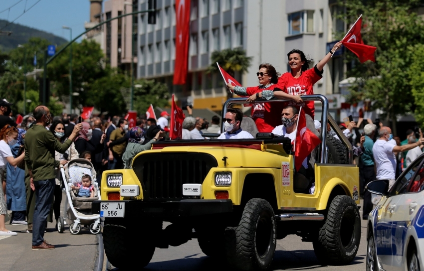 Bursa’da 19 Mayıs coşkusu