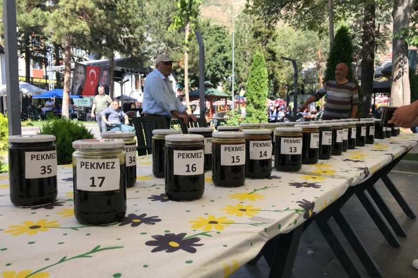 Pestil, pekmez ve yöresel yemek yarışması düzenlendi