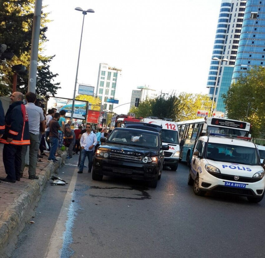 İstanbul'da feci kaza: 2 yaralı