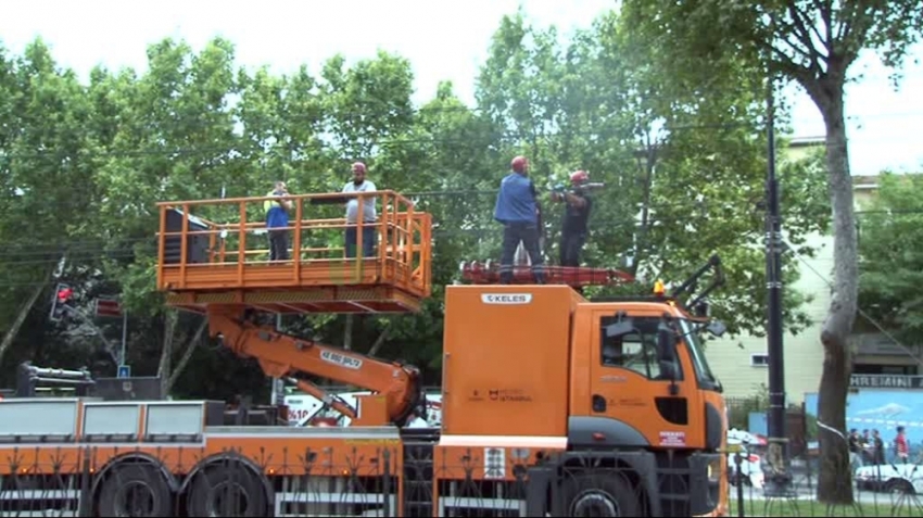 Tramvay arızalandı, seferler durdu